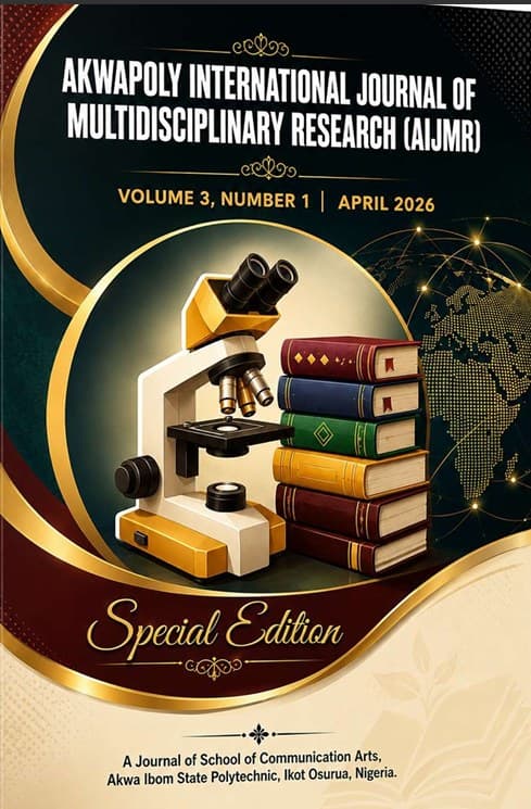 AIJMR Volume 3, No. 1 (Special Edition) cover