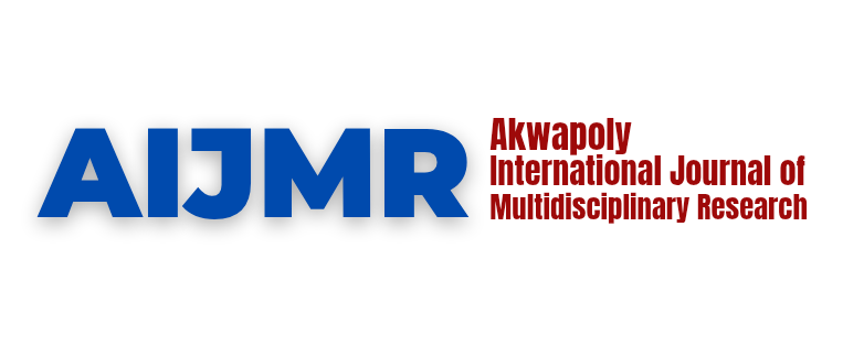 AKWAPOLY INTERNATIONAL JOURNAL OF MULTIDISCIPLINARY RESEARCH